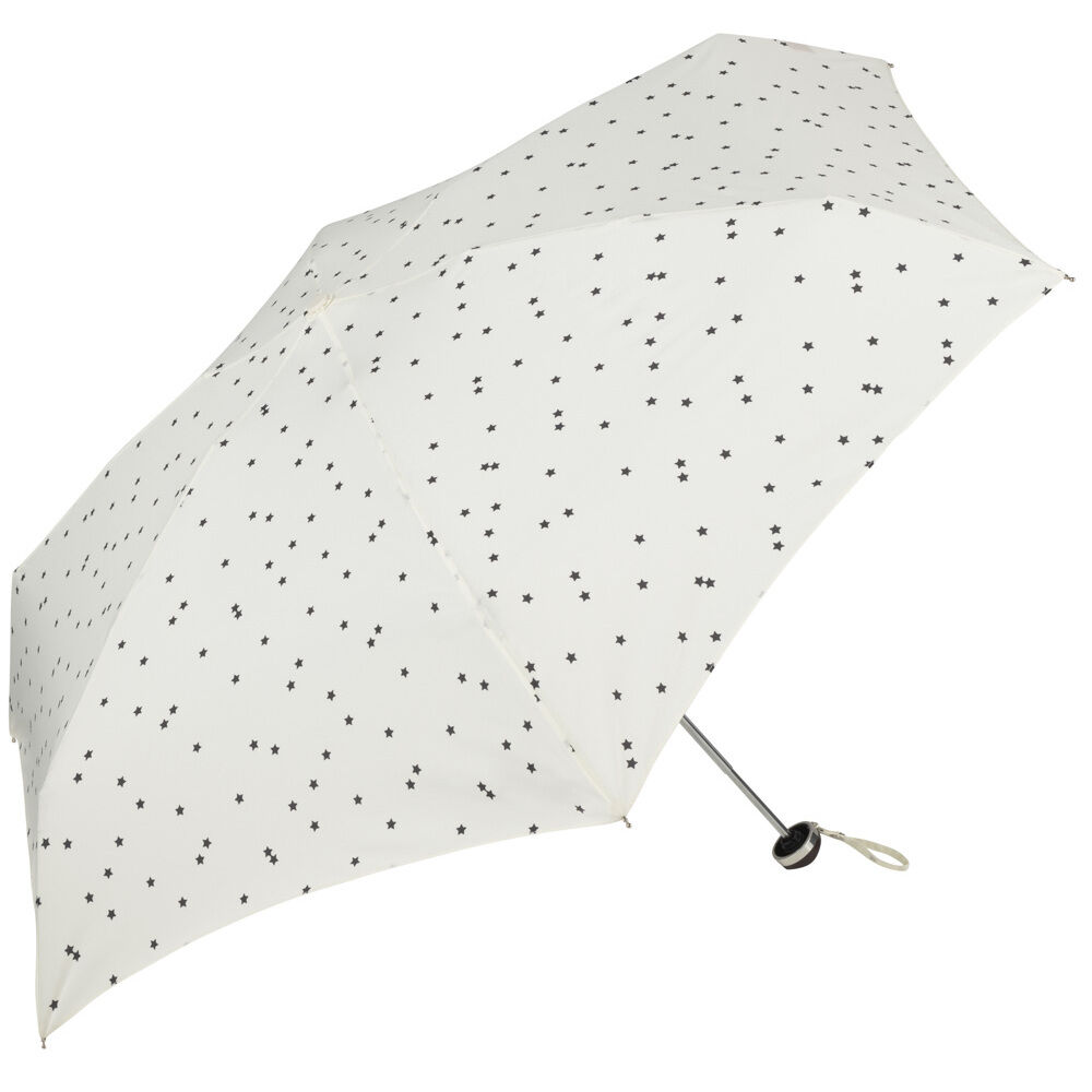 BACKYARD FAMILY「折りたたみ傘 レディース 通販 because 傘 軽量 ブランド 折り畳み傘 晴雨兼用 50cm」|傘|ホワイト2