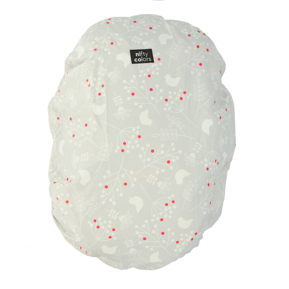 BACKYARD FAMILY「レインカバー バッグ 通販 リュックカバー レイン 自転車 前 雨よけ バックパック カゴカバー」|リュック|グレー2