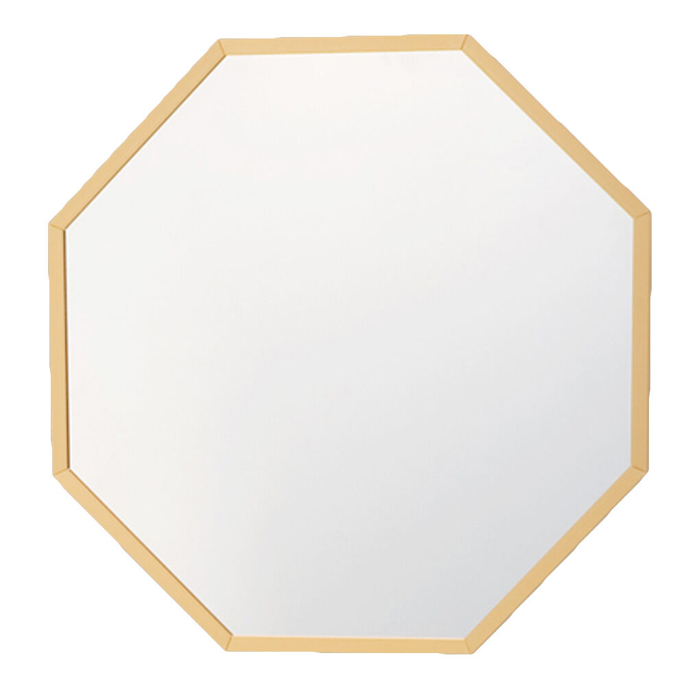 BACKYARD FAMILY「鏡 壁掛け おしゃれ 通販 八角形 卓上 ミラー 卓上鏡 八角 スタンドミラー メイク 化粧」|ミラー|ゴールド1