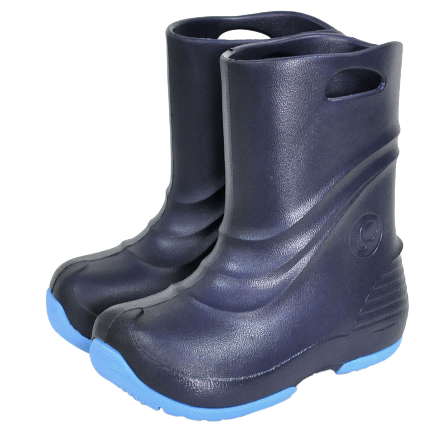 BACKYARD FAMILY「レインブーツ プーキーズ POOKIES 通販 ジュニア キッズ 子供 こども 防水 完全防水」|レインシューズ|ブルー1