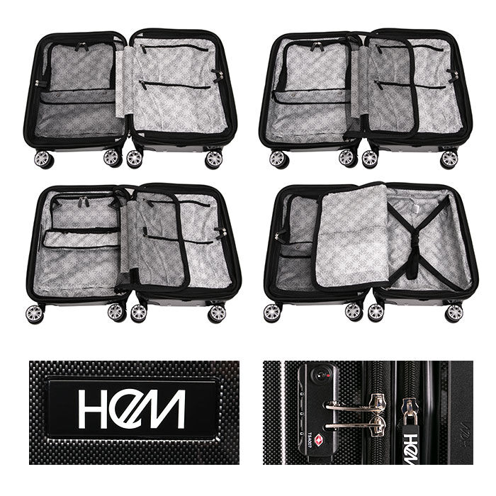 BACKYARD FAMILY「HeM スーツケース ヘム リム 39-506 通販 キャリーバッグ キャリーケース 機内持ち込み」|キャリーケース|