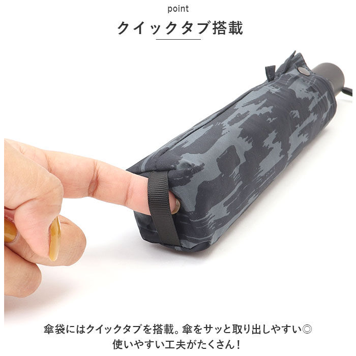 BACKYARD FAMILY「折りたたみ傘 メンズ 軽量 ワンタッチ 通販 ウォーターフロント 折り畳み傘 傘 折りたたみ かさ」|傘|