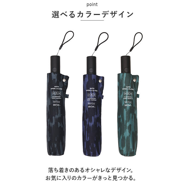 BACKYARD FAMILY「折りたたみ傘 メンズ 軽量 ワンタッチ 通販 ウォーターフロント 折り畳み傘 傘 折りたたみ かさ」|傘|