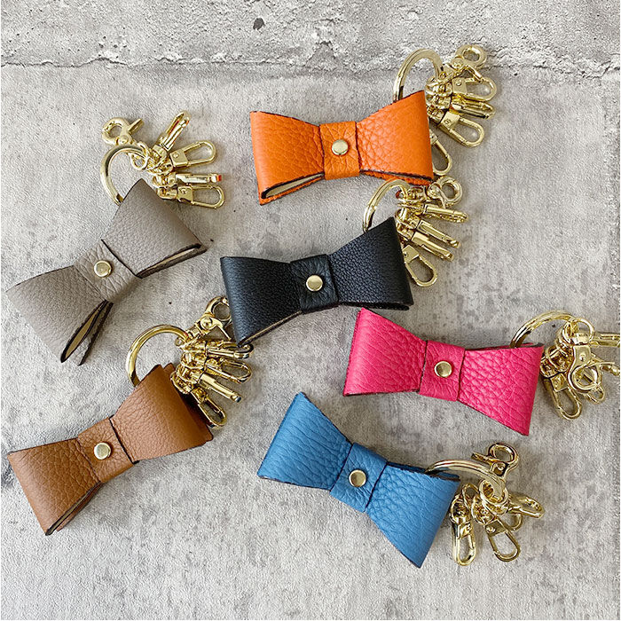 BACKYARD FAMILY「キーホルダー 本革 通販 キーリング キーチャーム レディース レザー 革 ペア おしゃれ」|チャーム・キーホルダー|