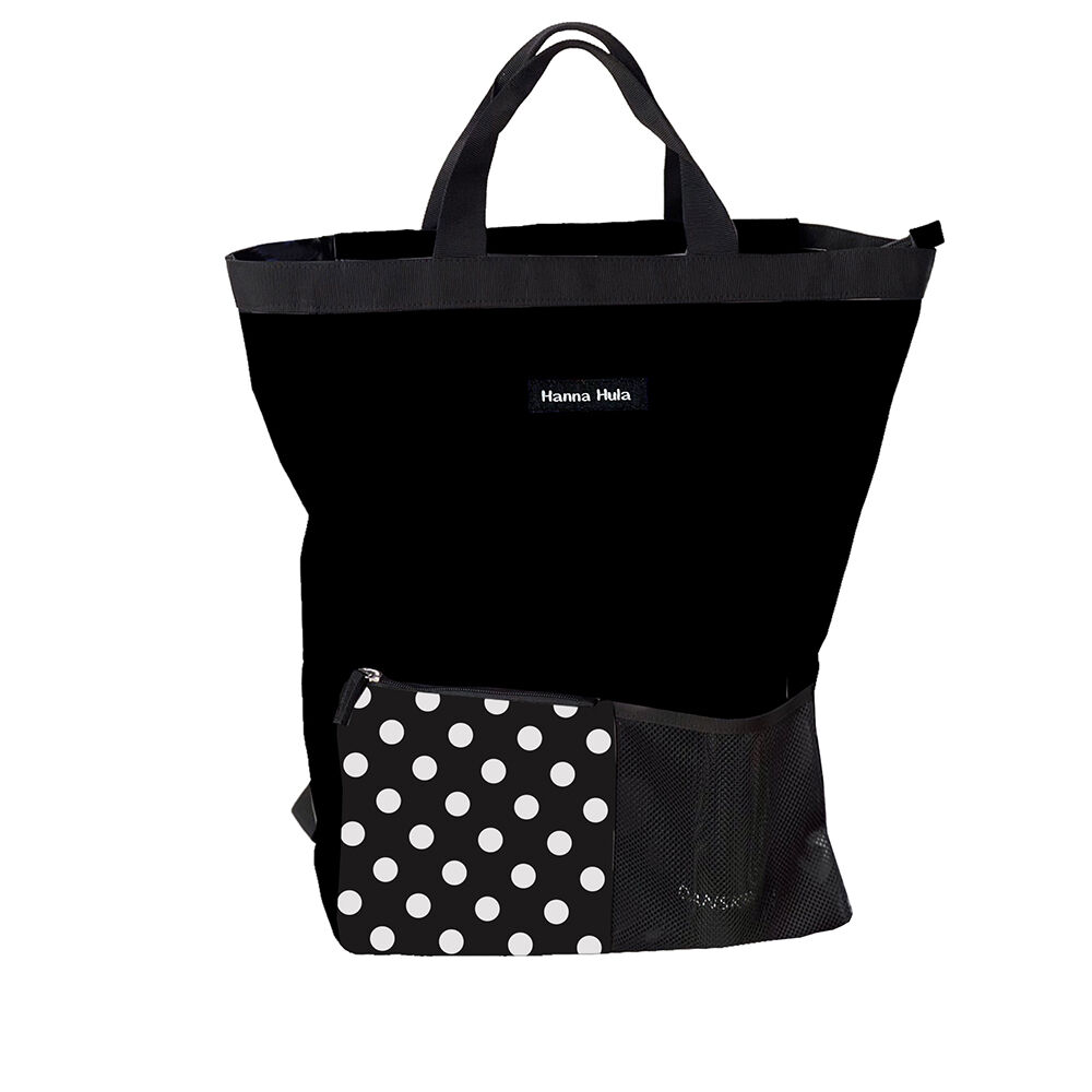 BACKYARD FAMILY「ハンナフラ リュック TNS-SQRC 通販 リュックサック バックパック デイパック 軽量 軽い」|リュック|ブラック2