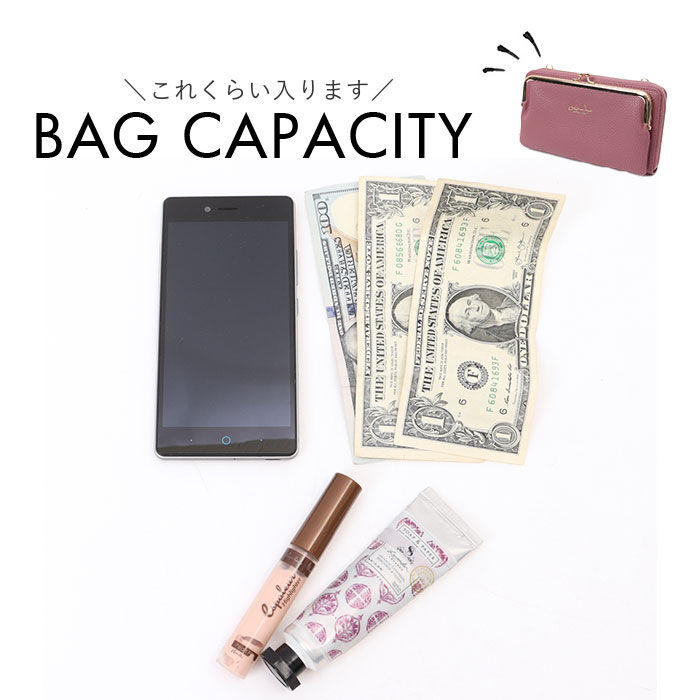 BACKYARD FAMILY「お財布ポシェット スマホ 軽量 通販 お財布 ショルダー 長財布 スマホショルダーバッグ」|ショルダー・メッセンジャー|