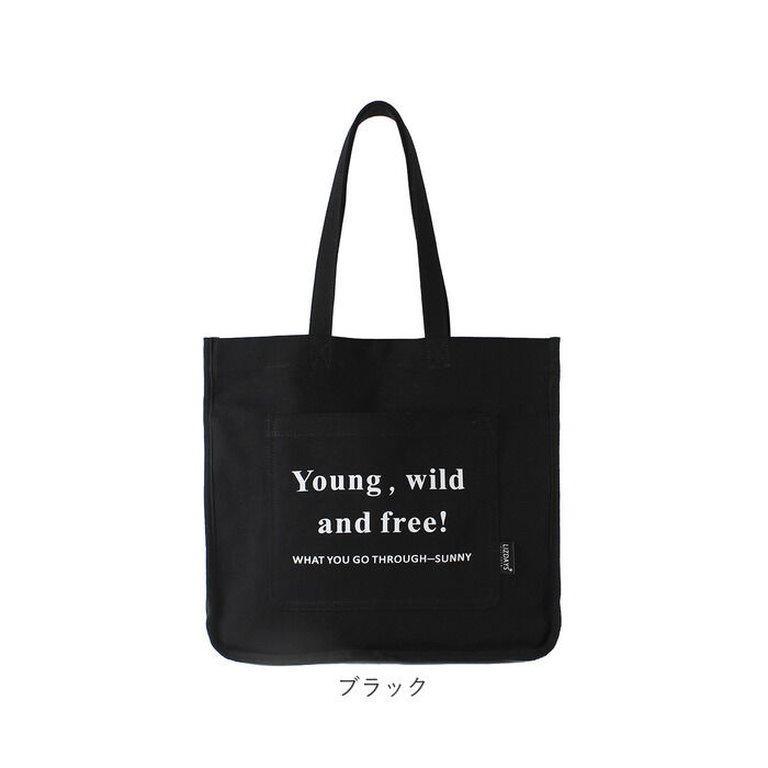 BACKYARD FAMILY「LIZDAYS リズデイズ トートバッグ プリント 大容量 通販 トートバック トート 肩掛け」|トートバッグ|