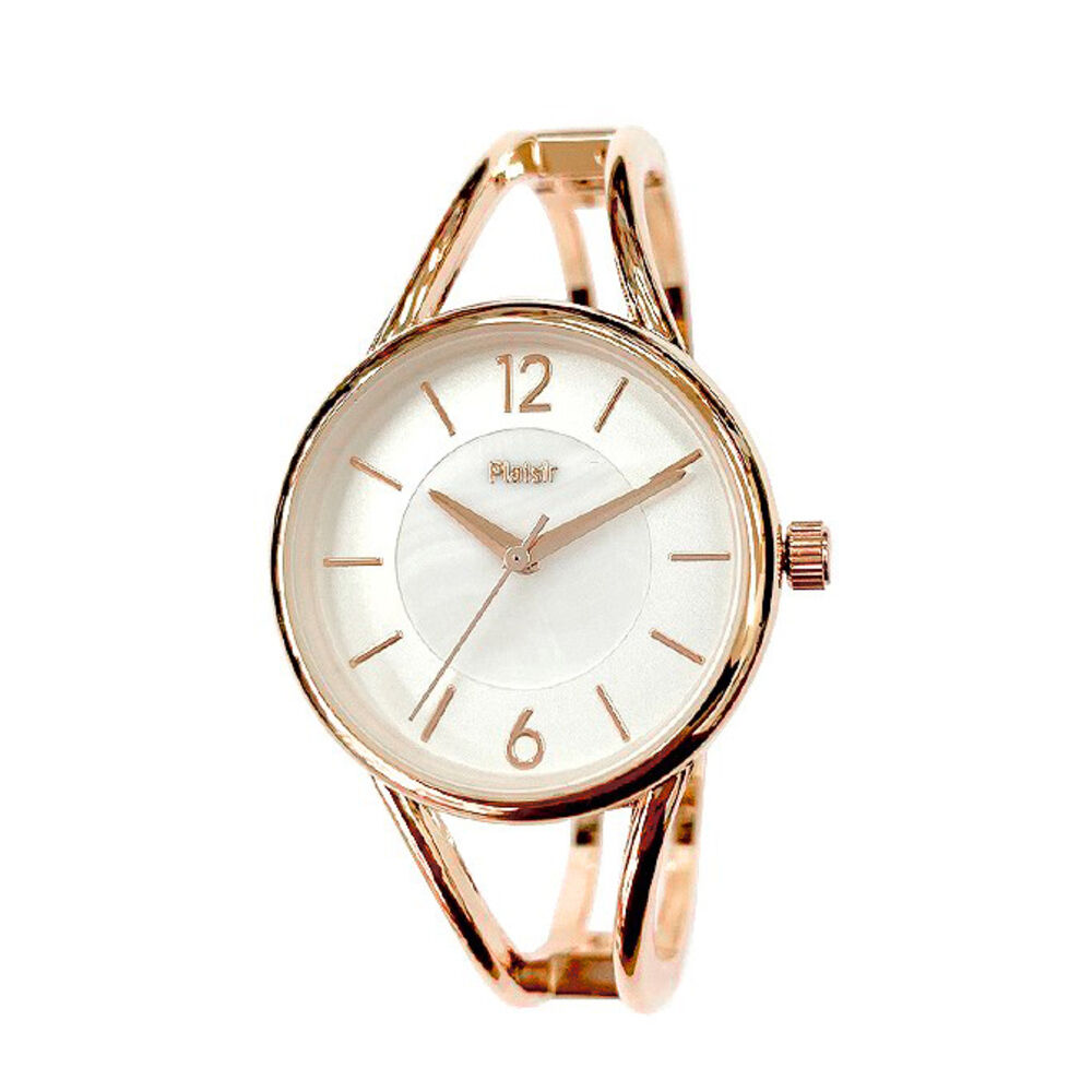 BACKYARD FAMILY「Plaisir プレジール 腕時計 レディース ハングル 通販 ニッケルフリー バングルウォッチ」|腕時計|ホワイト2