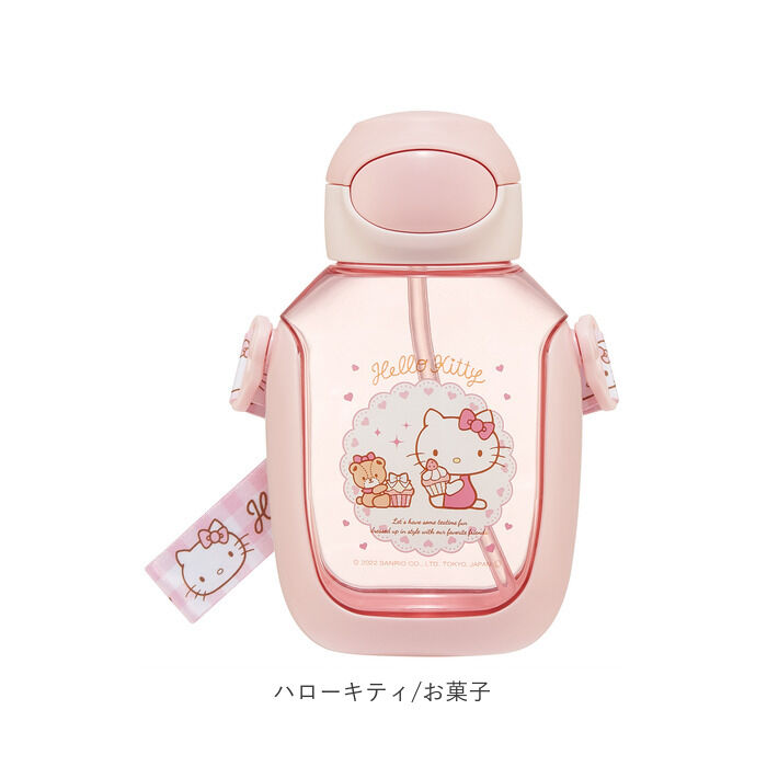 BACKYARD FAMILY「水筒 ストロー 子供 通販 クリアボトル ストローボトル ワンプッシュ 約 500ml 530ml」|食器・キッチングッズ|