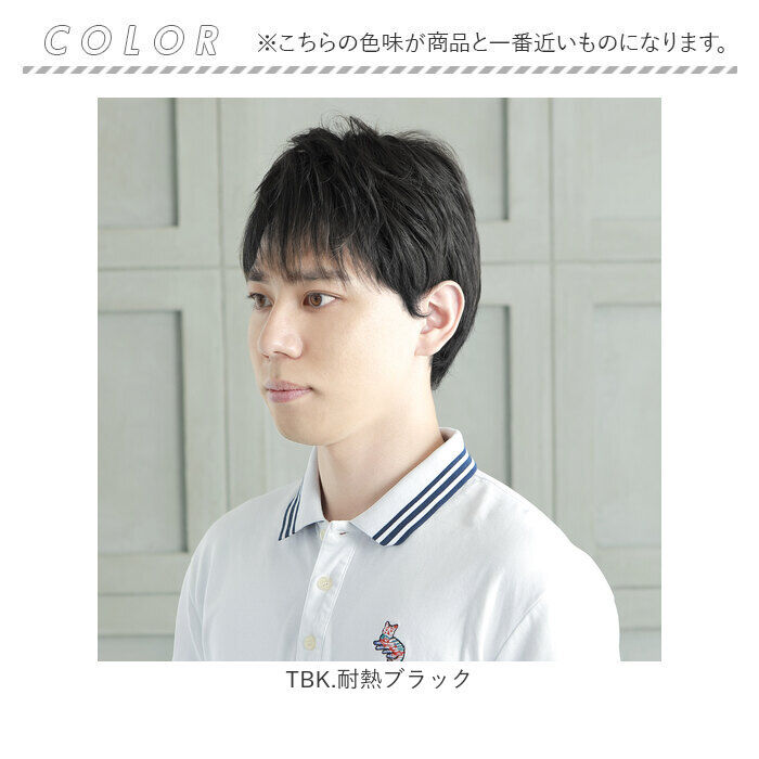 BACKYARD FAMILY「プリシラ 部分ウィッグ 男性 ウィッグ ショート GB-23 通販 ヘアピース カバーピース」|ヘアスタイリング|