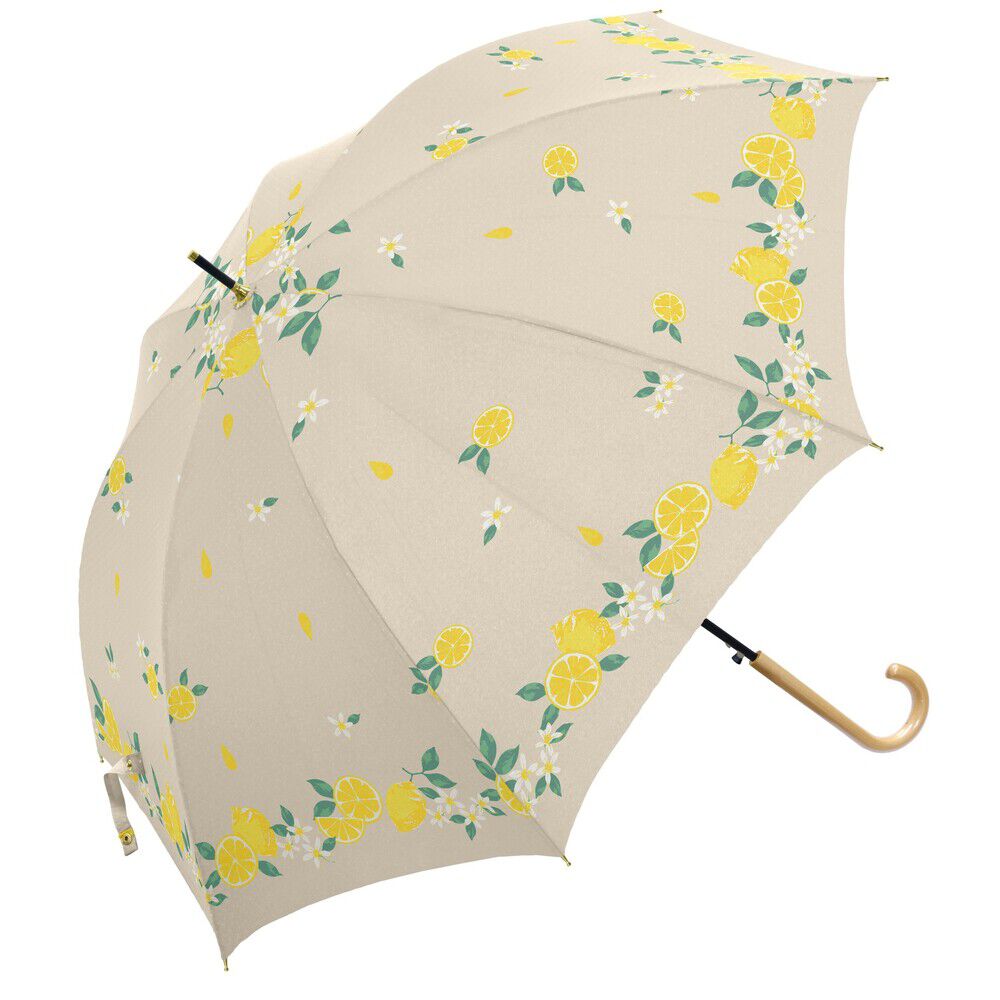 BACKYARD FAMILY「傘 レディース 大人 通販 長傘 60cm 雨晴兼用 晴雨兼用 かさ カサ 雨傘 日傘 晴雨兼用傘」|傘|ベージュ1