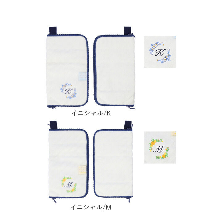 BACKYARD FAMILY「ポーチ 小物入れ 通販 どっとポーチ イニシャル タオルポーチ ミニポーチ タオルハンカチ 大人」|ポーチ|