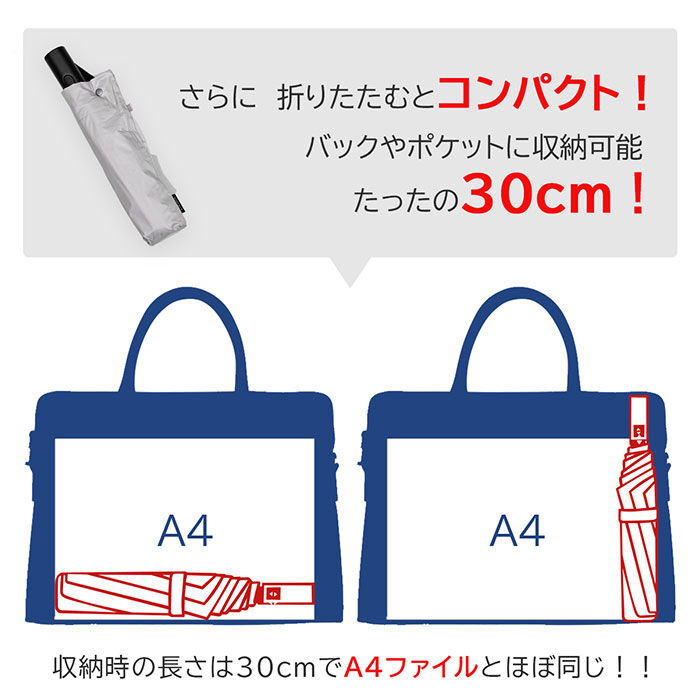 BACKYARD FAMILY「KIZAWA 折りたたみ傘 通販 日傘 折りたたみ 完全遮光 傘 58cm 折畳み傘 晴雨兼用」|傘|