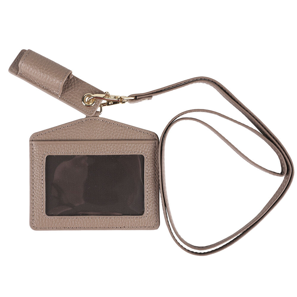 BACKYARD FAMILY「lizdays リズデイズ レザー IDカードホルダー 通販 ペンホルダー ペン入れ」|名刺入れ・カードケース|グレー1