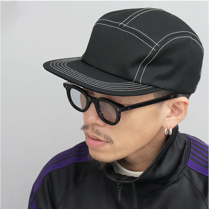 BACKYARD FAMILY「ジェットキャップ メンズ 通販 日本製 Mr.COVER ミスターカバー ステッチ つば長め 帽子」|キャップ・キャスケット|