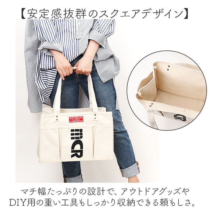 MERCURY「MERCURY マーキュリー キャンバス トートバッグ ポケット 通販 キャンバストート」|トートバッグ|