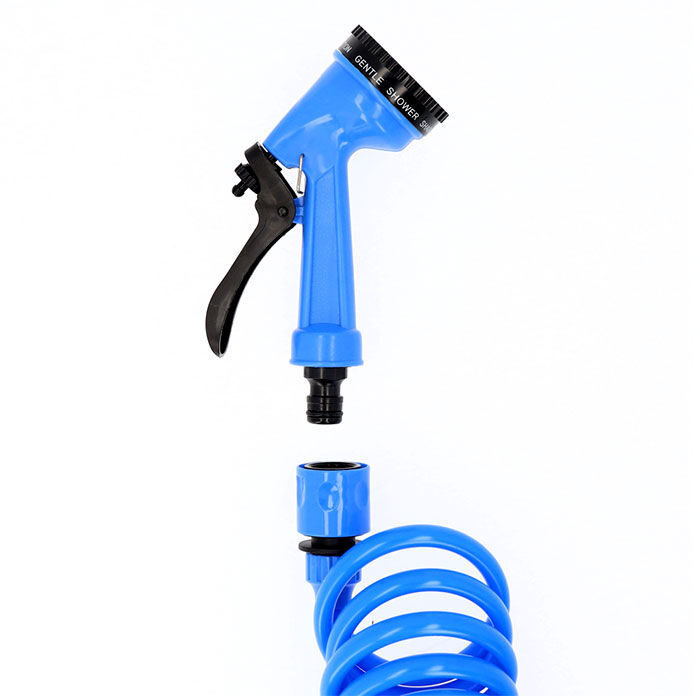 BACKYARD FAMILY「TRADE ONE トレードワン スパイラル ホース 通販 15m 水撒きホース 水まきホース」|その他|