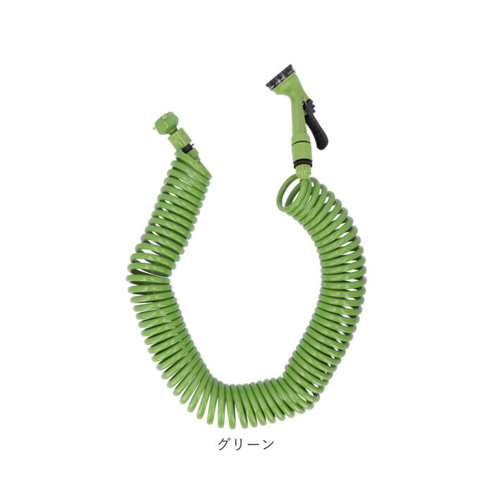 BACKYARD FAMILY「TRADE ONE トレードワン スパイラル ホース 通販 15m 水撒きホース 水まきホース」|その他|