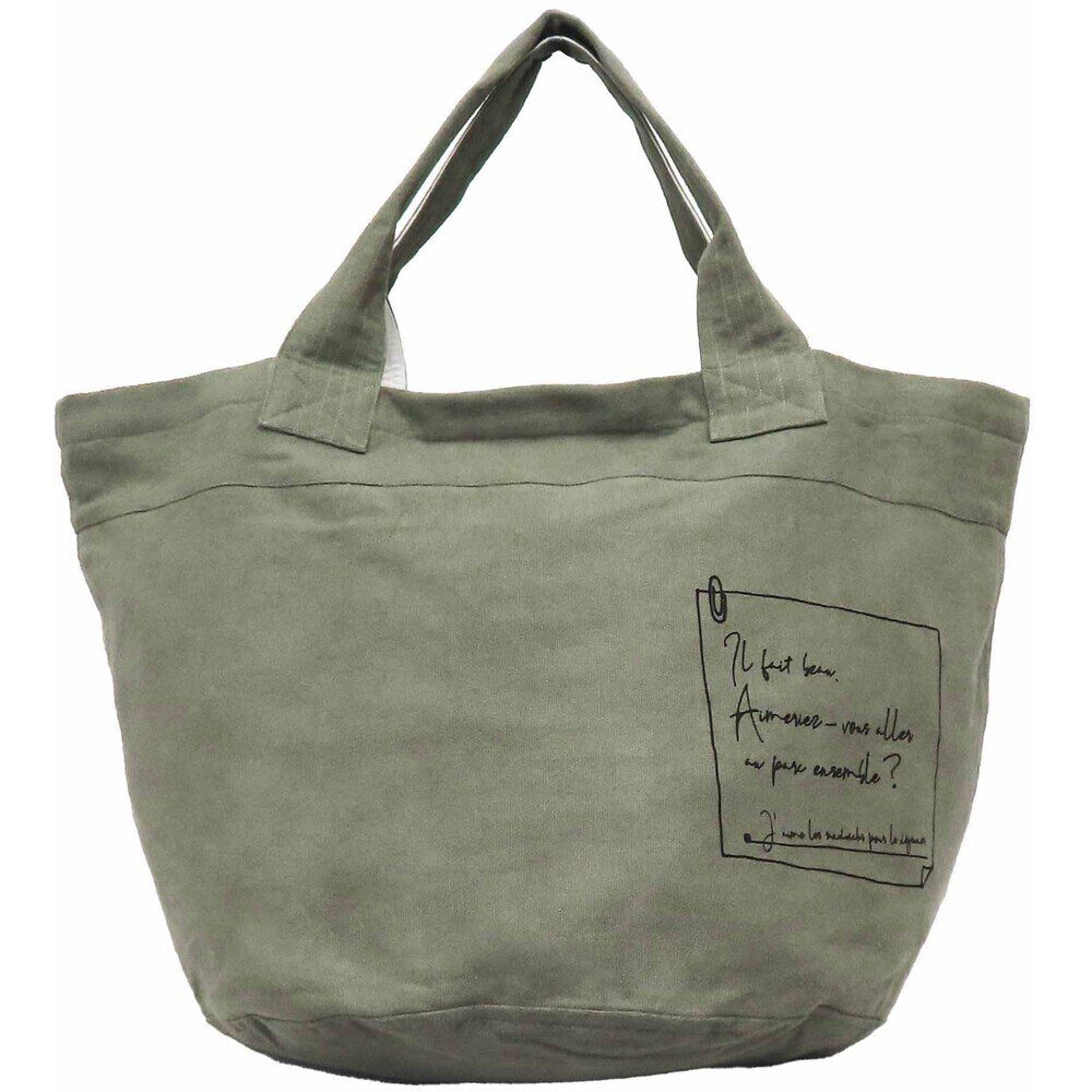 BACKYARD FAMILY「バケツ型 ショッピングバッグ 大容量 通販 エコバッグ ショッピングバック マザーズバッグ」|トートバッグ|ブラウン1