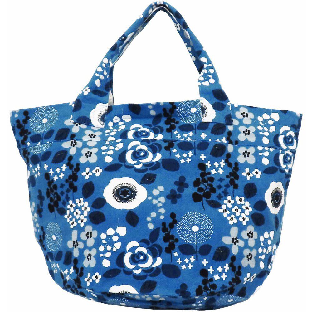 BACKYARD FAMILY「バケツ型 ショッピングバッグ 大容量 通販 エコバッグ ショッピングバック マザーズバッグ」|トートバッグ|ブルー1