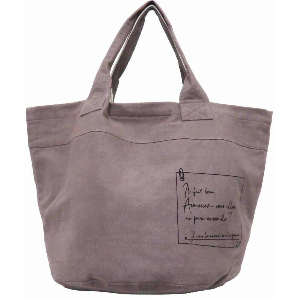 BACKYARD FAMILY「バケツ型 ショッピングバッグ 大容量 通販 エコバッグ ショッピングバック マザーズバッグ」|トートバッグ|グレー1