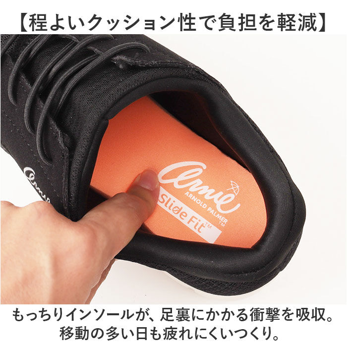 BACKYARD FAMILY「アーニーアーノルドパーマー スニーカー AN2203 通販 シューズ ウォーキングシューズ」|スリッポン|