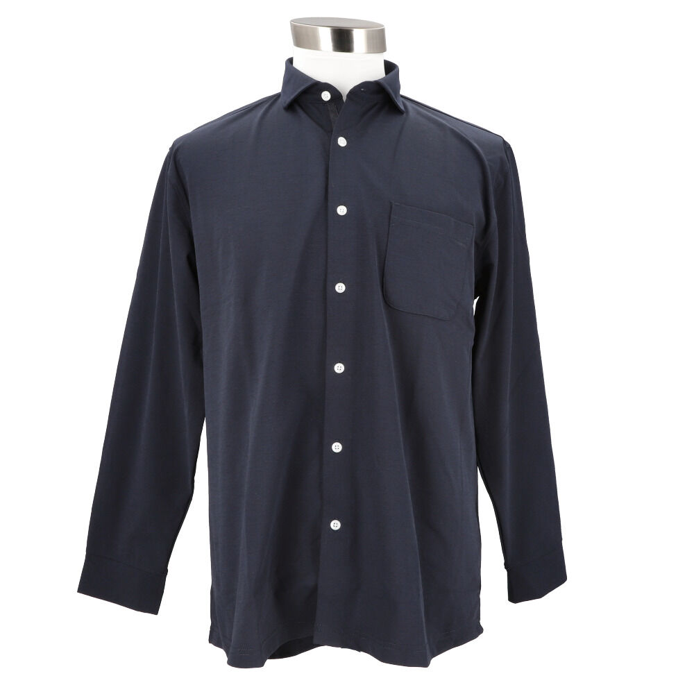 BACKYARD FAMILY「メンズ シャツ カッタウェイ 通販 カッターシャツ ワイシャツ ビジネスシャツ ビジカジ」|その他|ブルー1