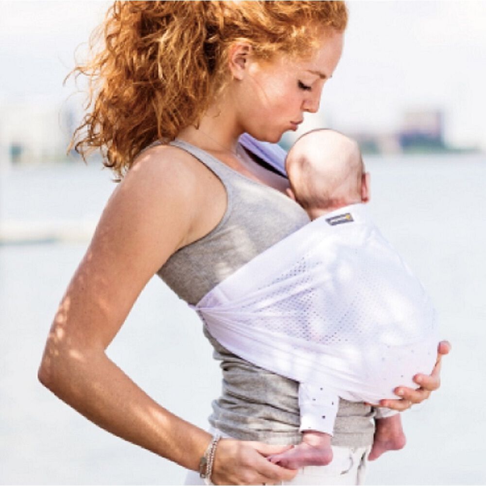 BACKYARD FAMILY「スリング 抱っこひも 通販 minimonkey ミニモンキー ミニスリング ベビースリング」|その他ベビー用品|ホワイト1