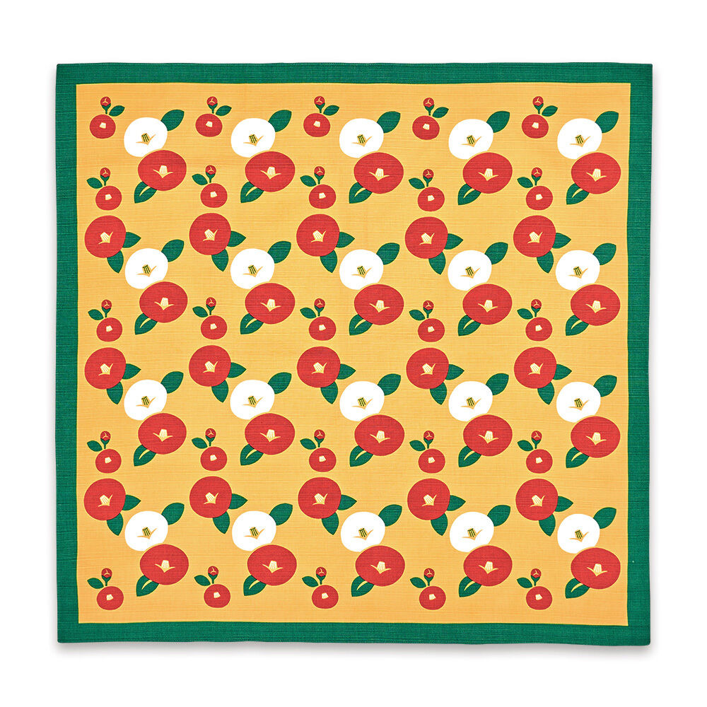 BACKYARD FAMILY「おかみさんの大風呂敷 大風呂敷 風呂敷 通販 日本製 大風呂敷き 風呂敷き 風呂敷包み ふろしき」|食器・キッチングッズ|イエロー1