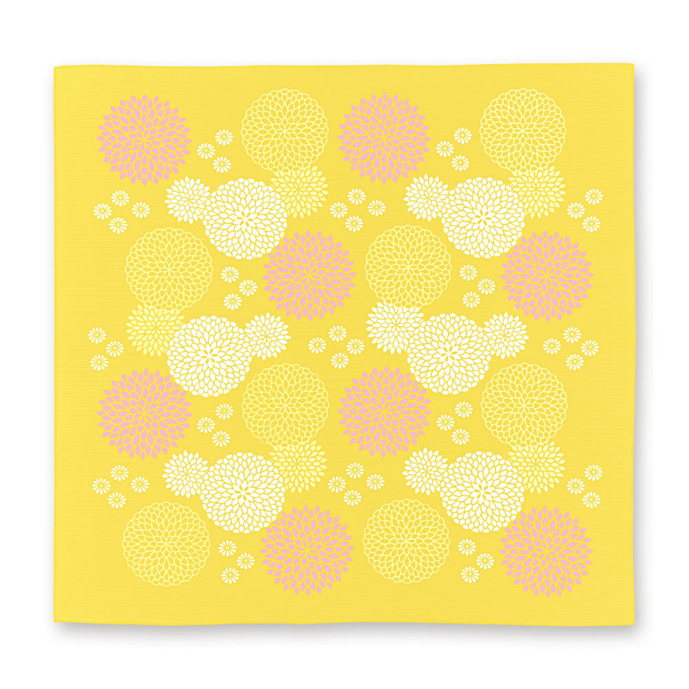 BACKYARD FAMILY「おかみさんの大風呂敷 大風呂敷 風呂敷 通販 日本製 大風呂敷き 風呂敷き 風呂敷包み ふろしき」|食器・キッチングッズ|イエロー2