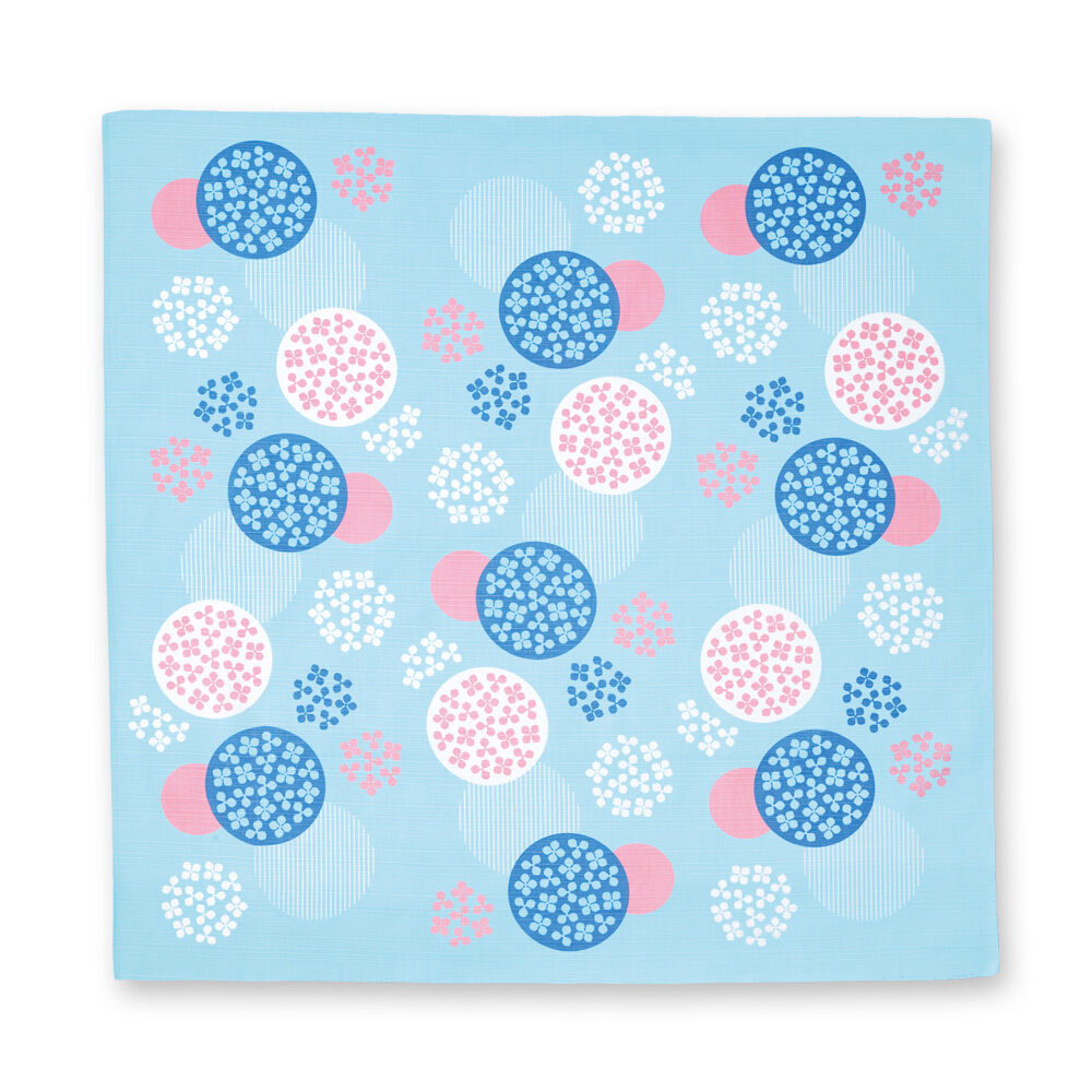 BACKYARD FAMILY「おかみさんの大風呂敷 大風呂敷 風呂敷 通販 日本製 大風呂敷き 風呂敷き 風呂敷包み ふろしき」|食器・キッチングッズ|ブルー2