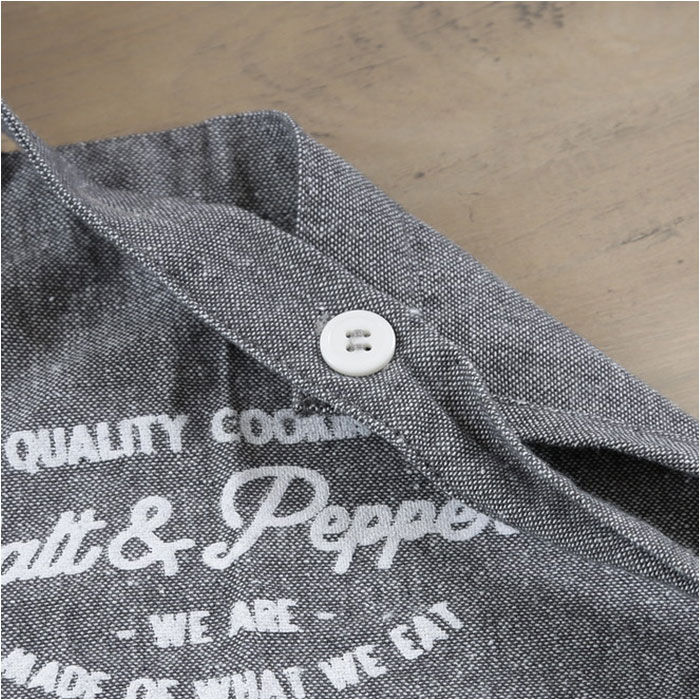 BACKYARD FAMILY「エプロン おしゃれ 女性用 通販 Salt&Pepper 後ろ 結び ポケット付き ミドル丈」|その他|