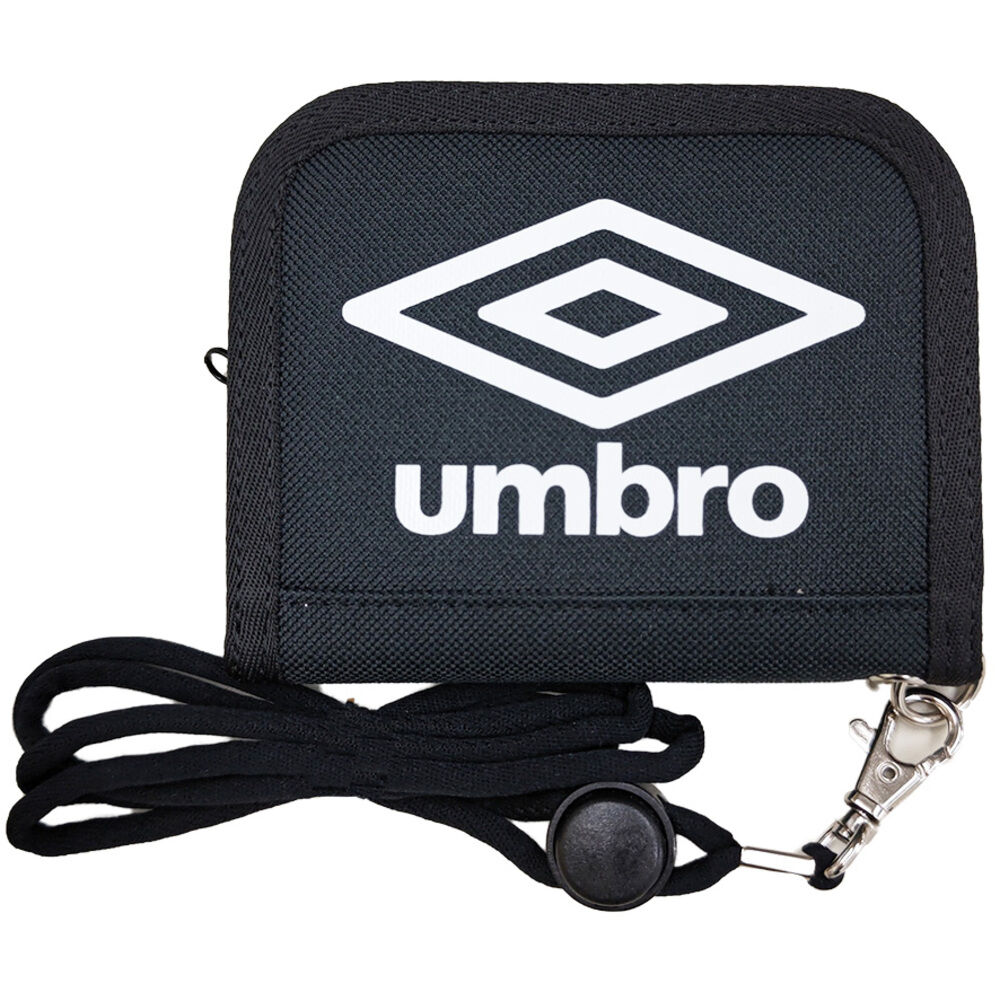 BACKYARD FAMILY「UMBRO アンブロ 財布 ミニ 二つ折り財布 通販 お財布 折り財布 二つ折り ミドル財布」|財布|ブラック1