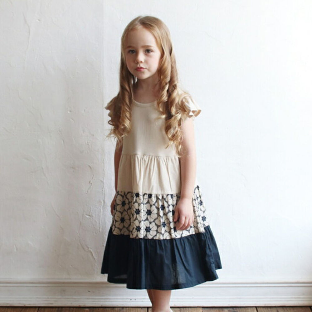 BACKYARD FAMILY「半袖 ワンピース キッズ 通販 半袖ワンピース 12192001 ワンピ 夏 女の子 綿 コットン」|その他|ベージュ1