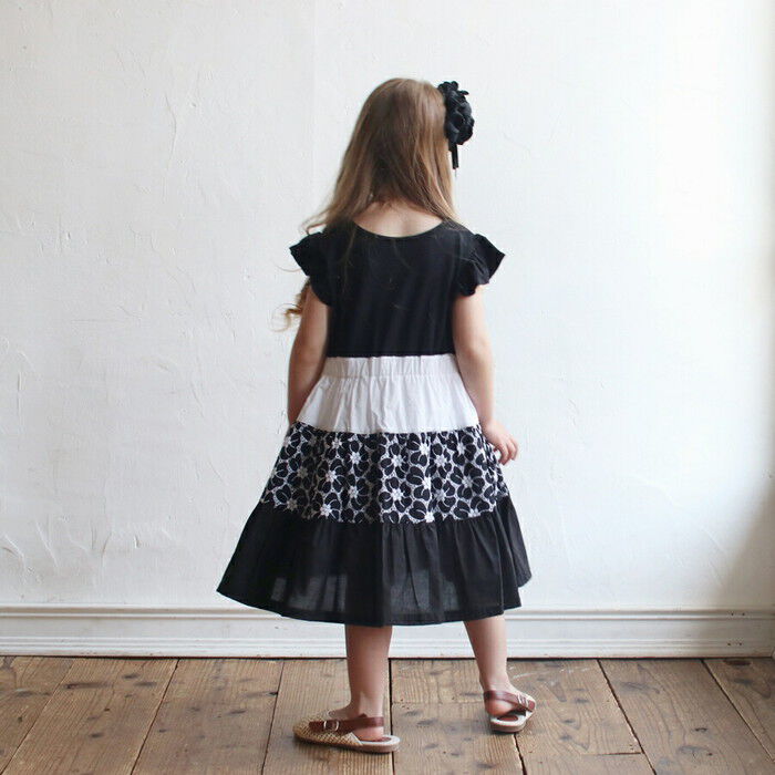 BACKYARD FAMILY「半袖 ワンピース キッズ 通販 半袖ワンピース 12192001 ワンピ 夏 女の子 綿 コットン」|その他|