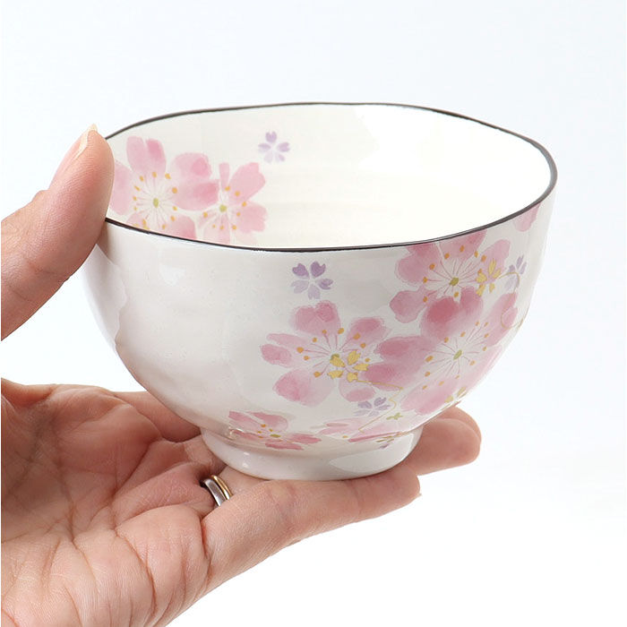 BACKYARD FAMILY「お茶碗 茶碗 花ものがたり かわいい 通販 日本製 茶わん 飯椀 ご飯茶碗 ごはん茶碗 花柄 花」|食器・キッチングッズ|
