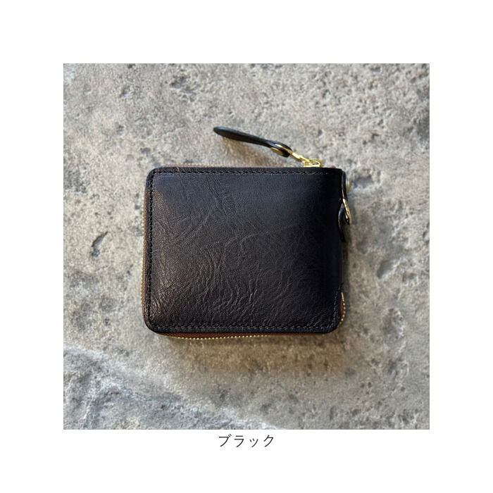 BACKYARD FAMILY「本革 二つ折り財布 メンズ 通販 日本製 ラウンドファスナー 財布 さいふ お札入れ 小銭入れ」|財布|