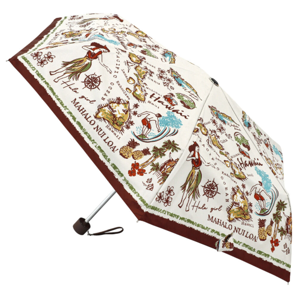 BACKYARD FAMILY「折りたたみ傘 レディース 通販 折り畳み傘 晴雨兼用傘 傘 かさ カサ アンブレラ 折り畳み」|傘|ホワイト2