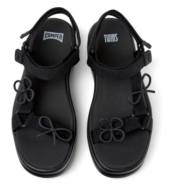 CAMPER「[カンペール] TWINS / サンダル」|サンダル|ブラック