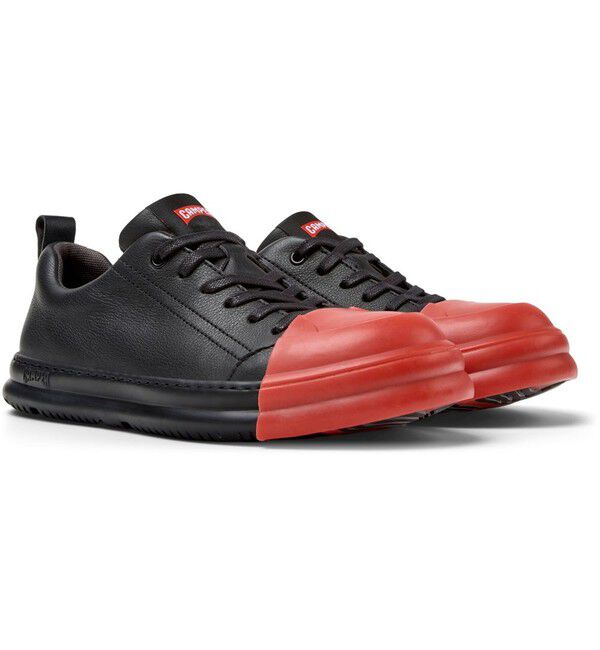 CAMPER「[カンペール] JUNCTION RUNNER / レザースニーカー」|スニーカー|ブラック