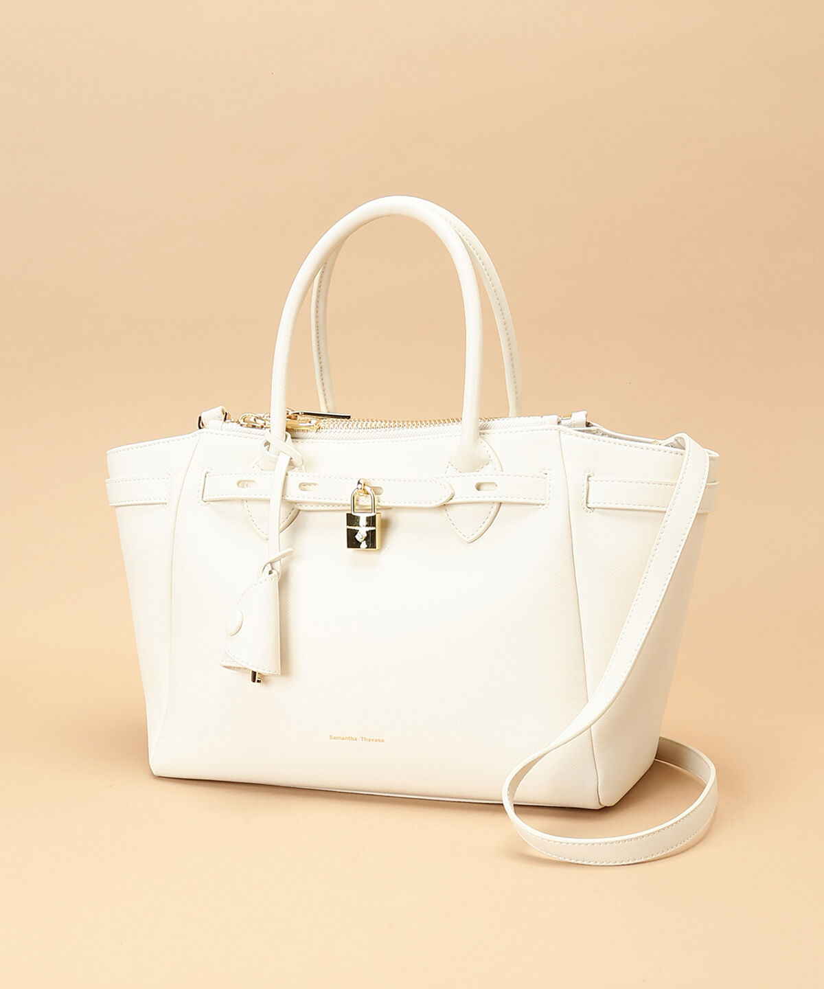 Samantha Thavasa「ベルトデザイン サマンサアゼル 大サイズ」|ハンドバッグ|