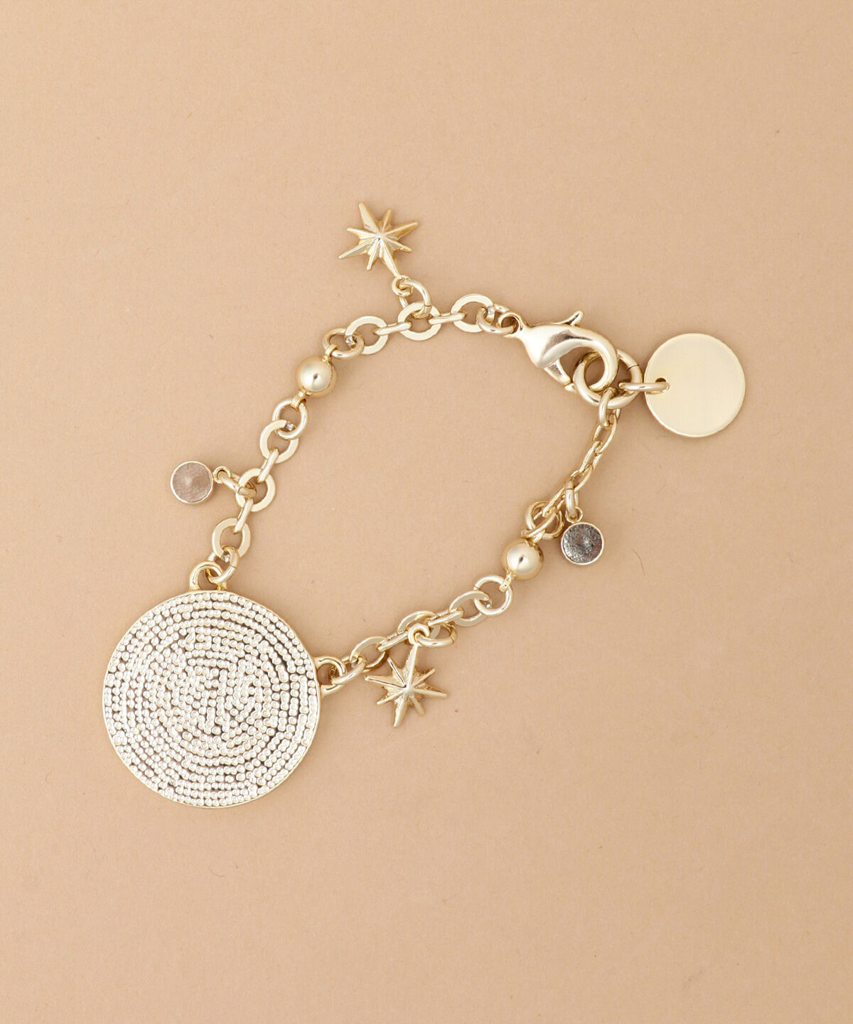 Samantha Thavasa「シャイニーイニシャルバッグチャーム K」|チャーム・キーホルダー|