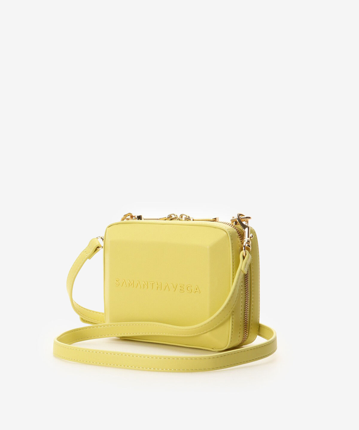 Samantha Vega「ナノスクエアストーンショルダーバッグ」|ショルダー・メッセンジャー|