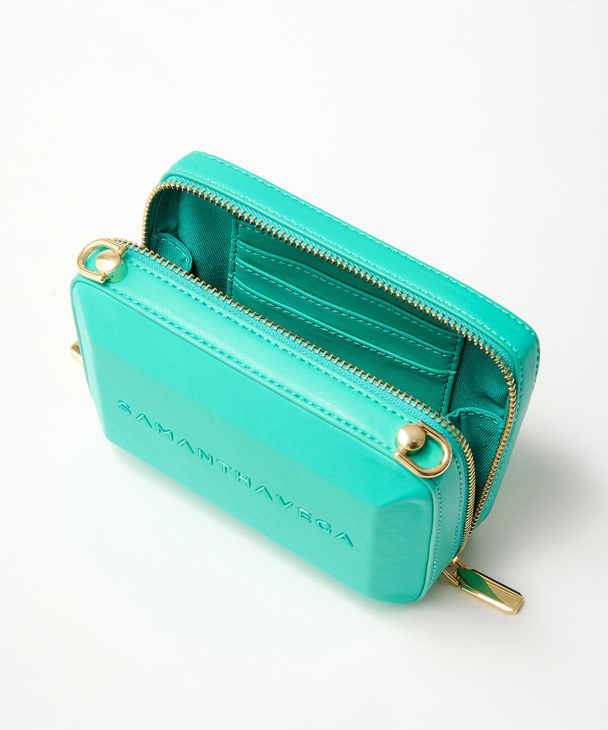 Samantha Vega「ナノスクエアストーンショルダーバッグ」|ショルダー・メッセンジャー|