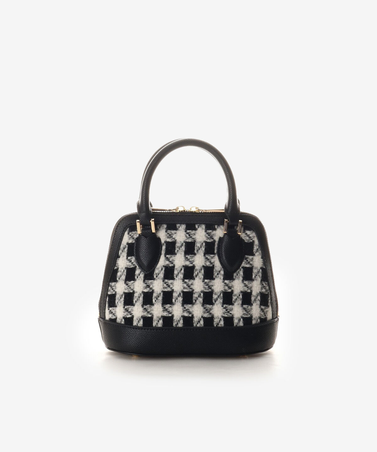 Samantha Vega「チェックラインハンドバック」|ハンドバッグ|