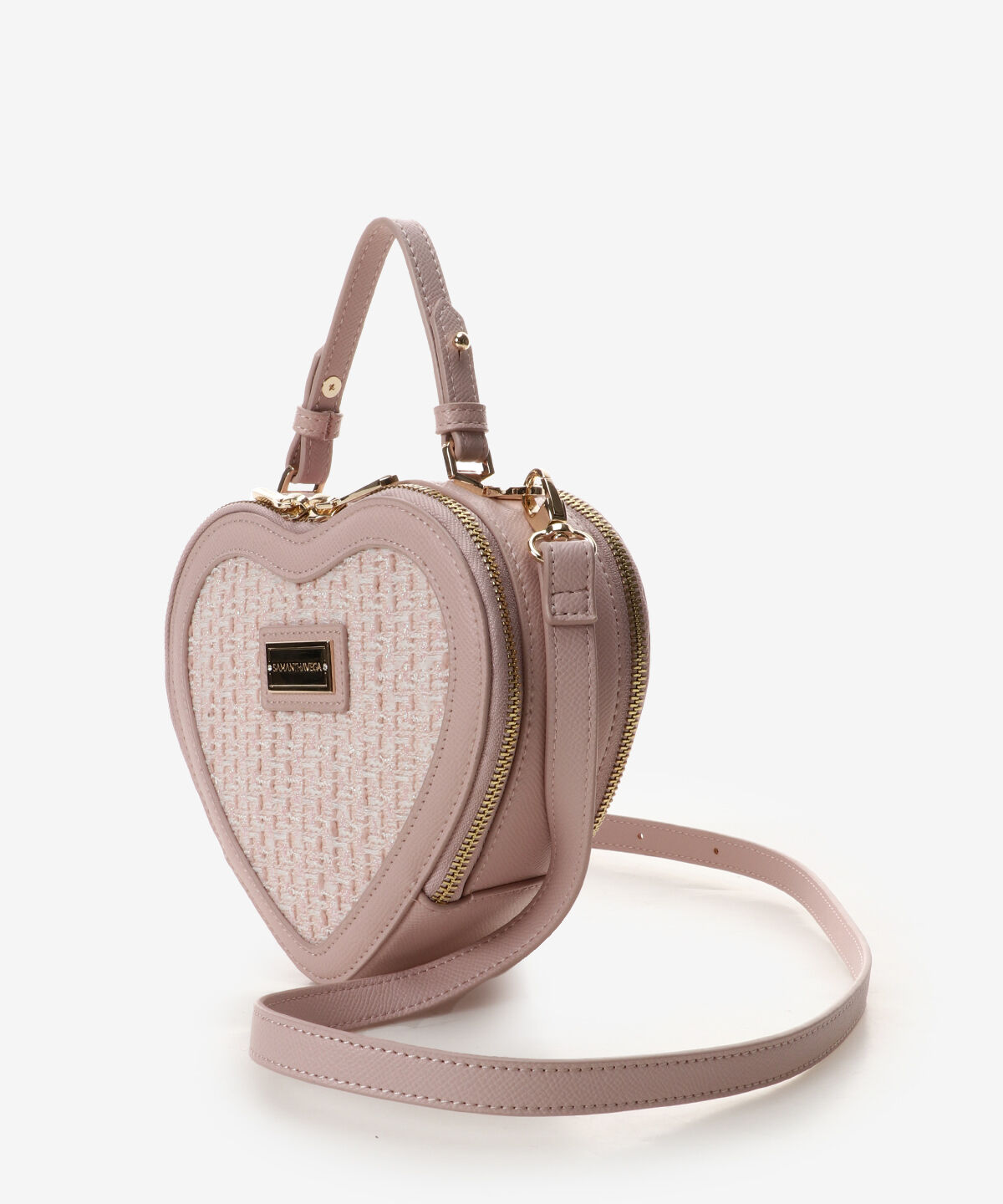 Samantha Vega「チェックハート型ショルダーバッグ」|ショルダー・メッセンジャー|