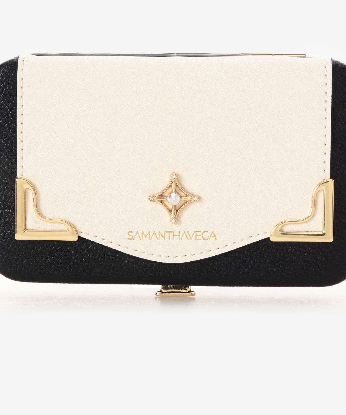 Samantha Vega「サイドダイヤカットマルチカードケース」|名刺入れ・カードケース|