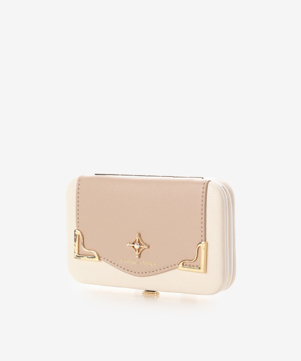 Samantha Vega「サイドダイヤカットマルチカードケース」|名刺入れ・カードケース|