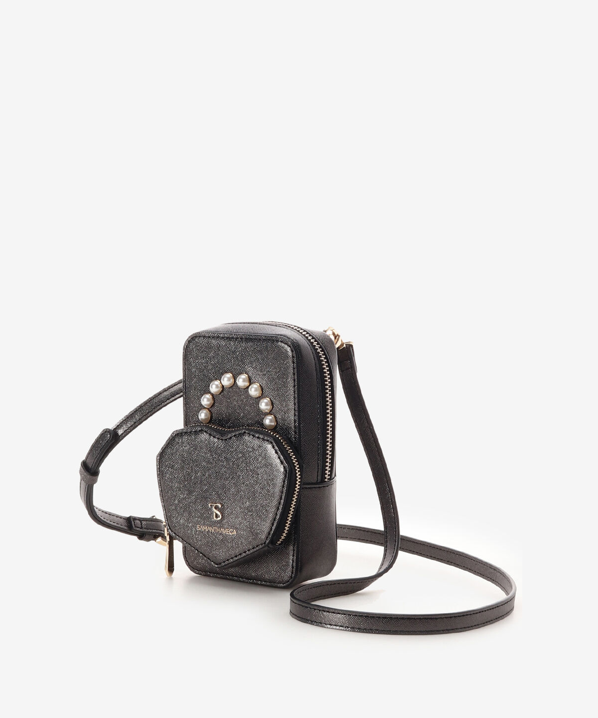 Samantha Vega「ハートパールスマホショルダーバッグ」|ショルダー・メッセンジャー|
