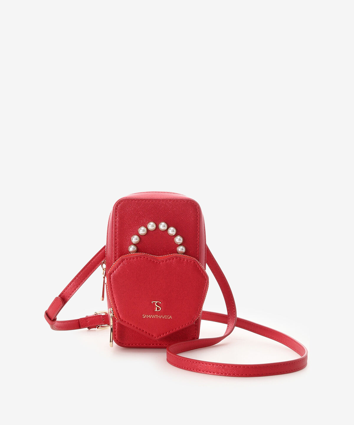 Samantha Vega「ハートパールスマホショルダーバッグ」|ショルダー・メッセンジャー|